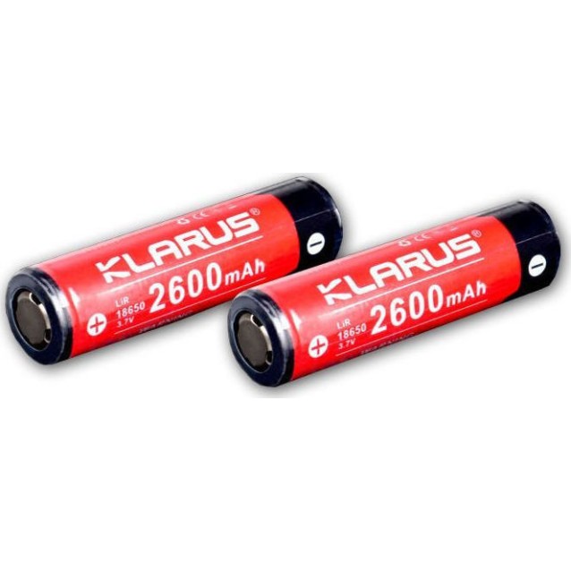 ΜΠΑΤΑΡΙΑ KLARUS 18650 2600mAh