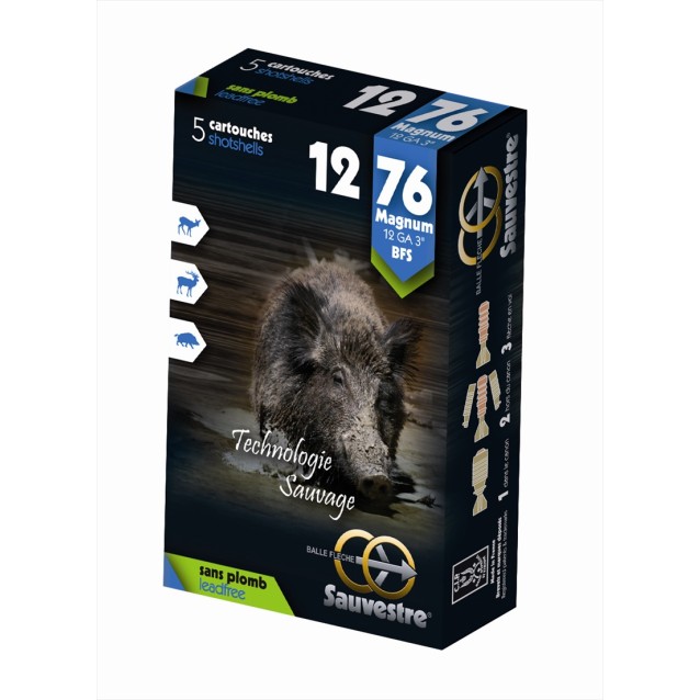 BFS NON LEAD 12/76 Magnum SAUVESTRE