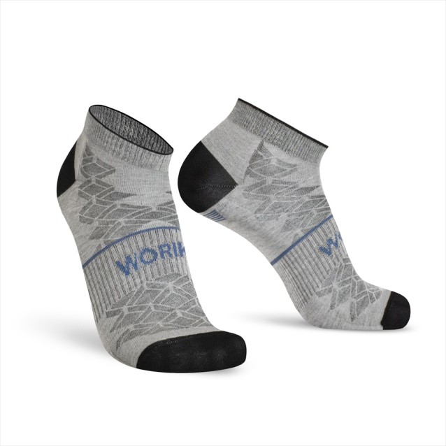 Καλτσάκια WORIK Thil Silver (Pack: 2 Ζεύγη)