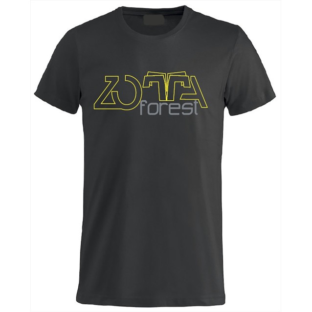 T-Shirt ZOTTA FOREST ACTIVE μαύρο