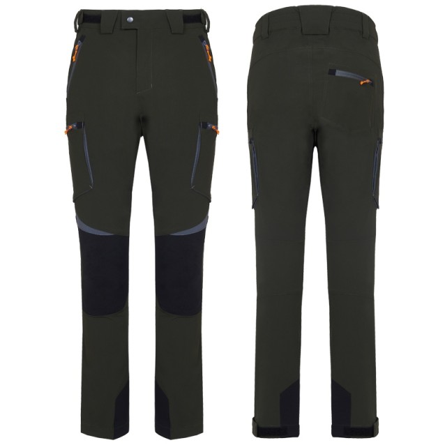 Παντελόνι ZOTTA FOREST SAFETY χακί-μαύρο