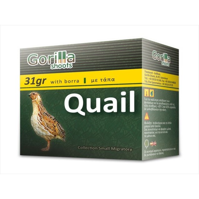 GORILLA Quail 31 gr