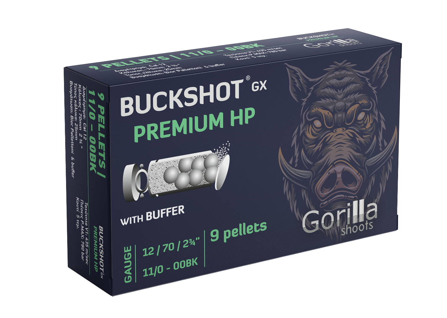 GORILLA 9ΒΟΛA PREMIUM HP with Buffer
