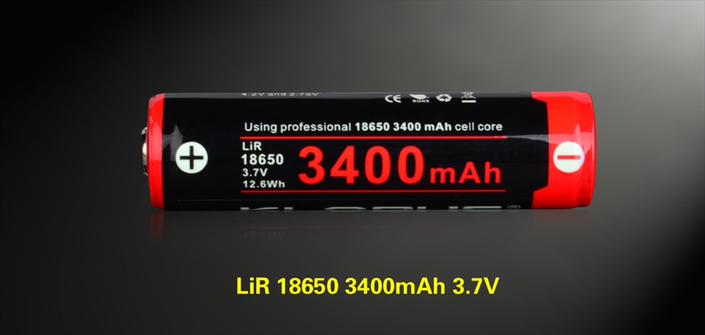 ΜΠΑΤΑΡΙΑ KLARUS 18650 3400mAh