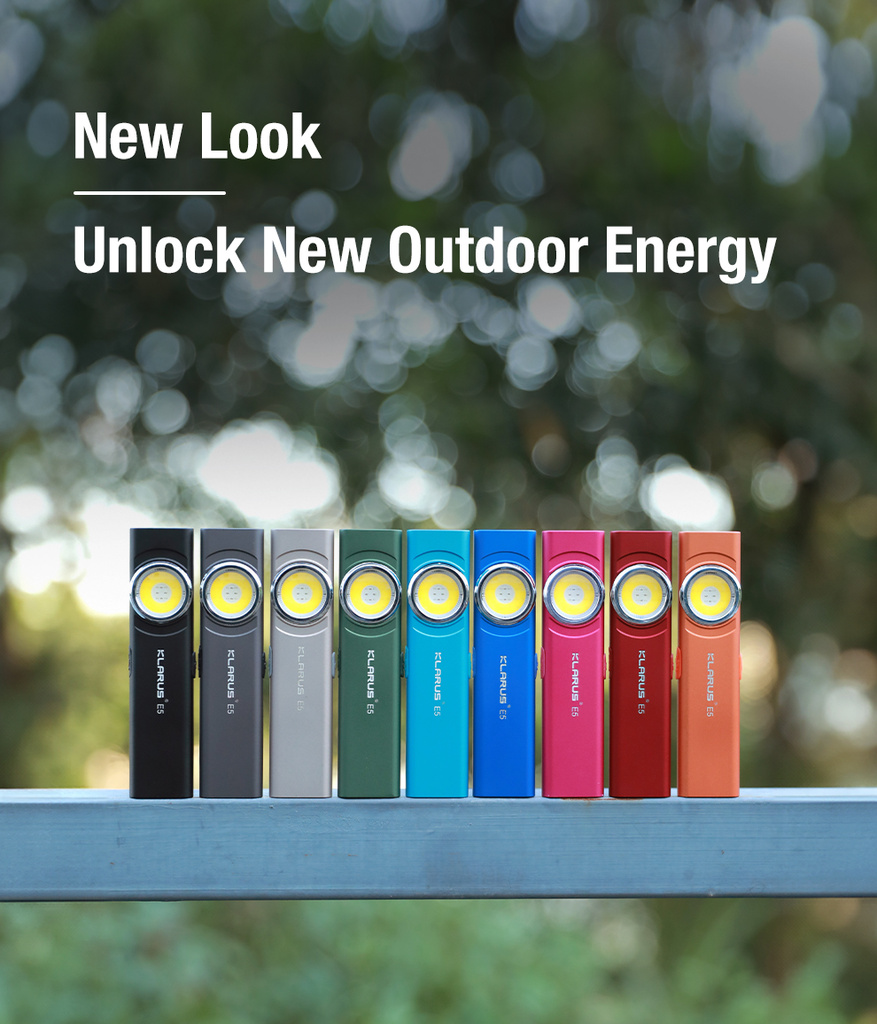 ΦΑΚΟΣ KLARUS E5 NEW COLORS