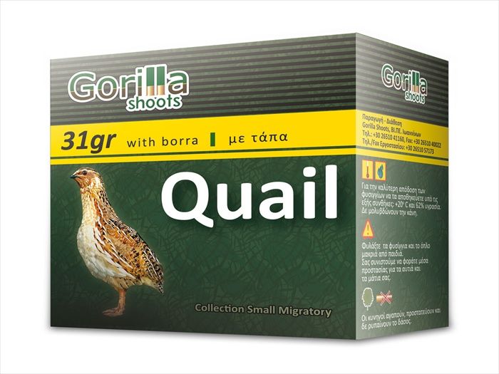 GORILLA Quail 31 gr
