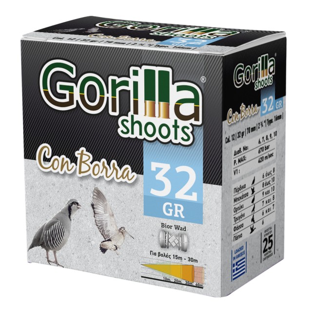 GORILLA 32gr Con Borra