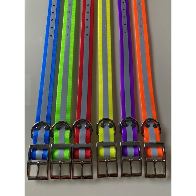Περιλαίμιο TPU Ανακλαστικό 55cm x 2.5cm Περιλαίμιο TPU Ανακλαστικό 55cm x 2.5cm