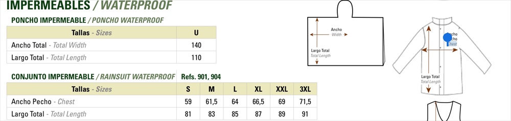 Αδιάβροχο Σετ BENISPORT 904