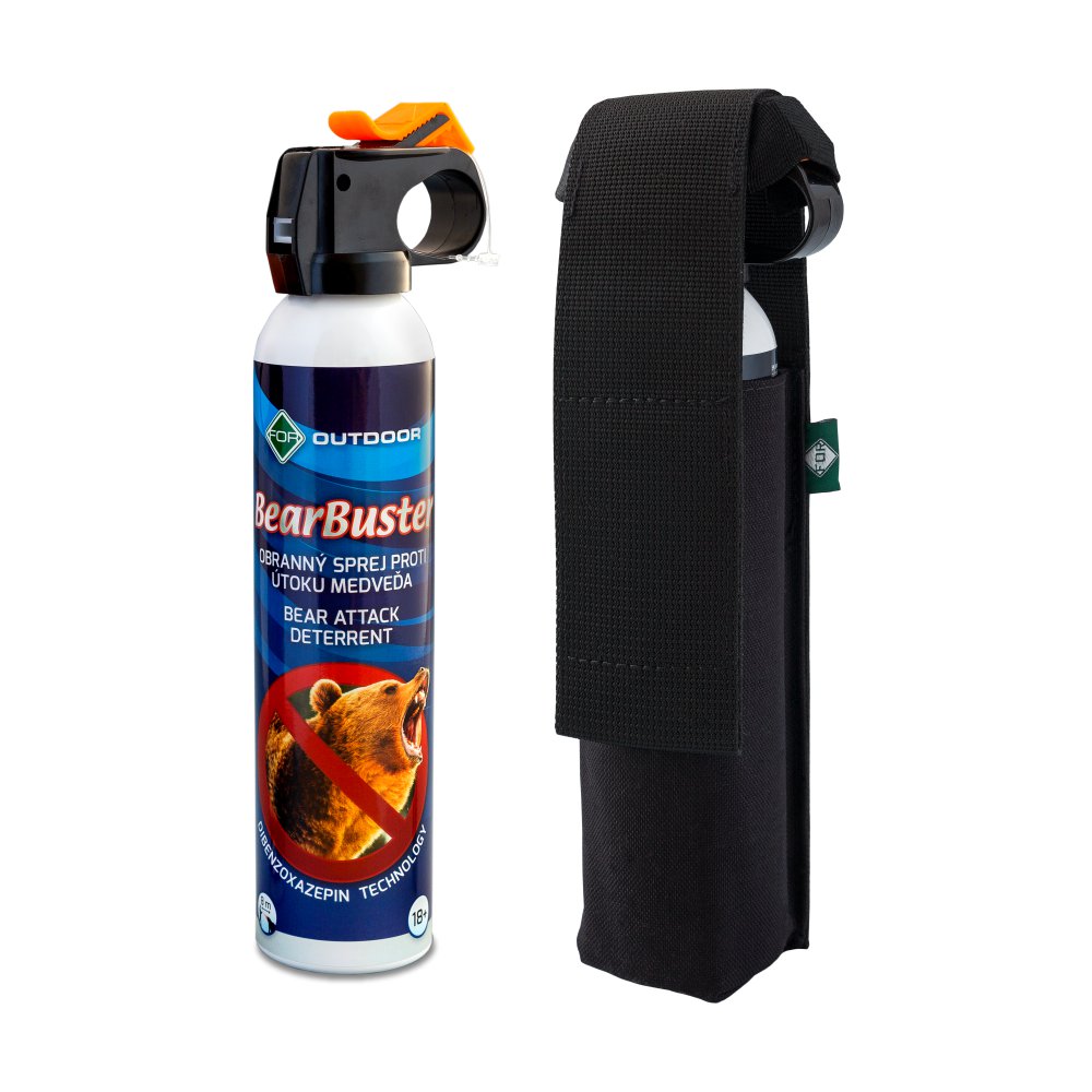 ΣΕΤ ΑΠΩΘΗΤΙΚΟΥ SPRAY ΑΓΡΙΩΝ ΖΩΩΝ FOR BEAR BUSTER