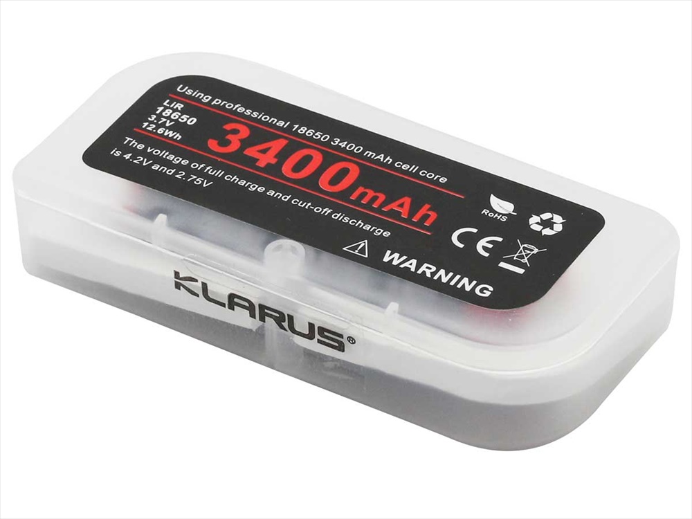 ΜΠΑΤΑΡΙΑ KLARUS 18650 3400mAh
