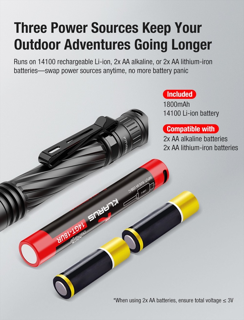 Φακός KLARUS P2