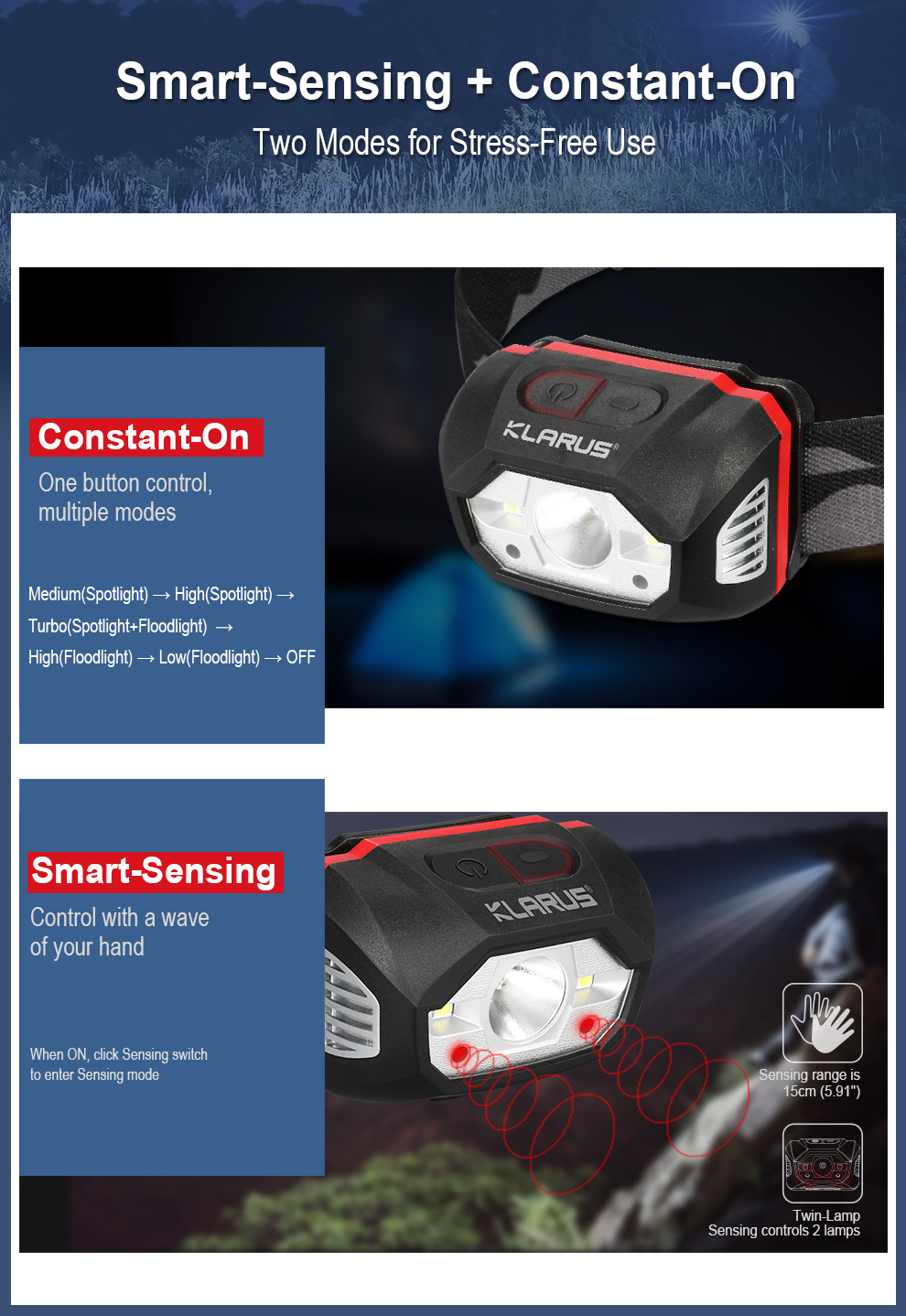 ΦΑΚΟΣ ΚΕΦΑΛΗΣ KLARUS HM1