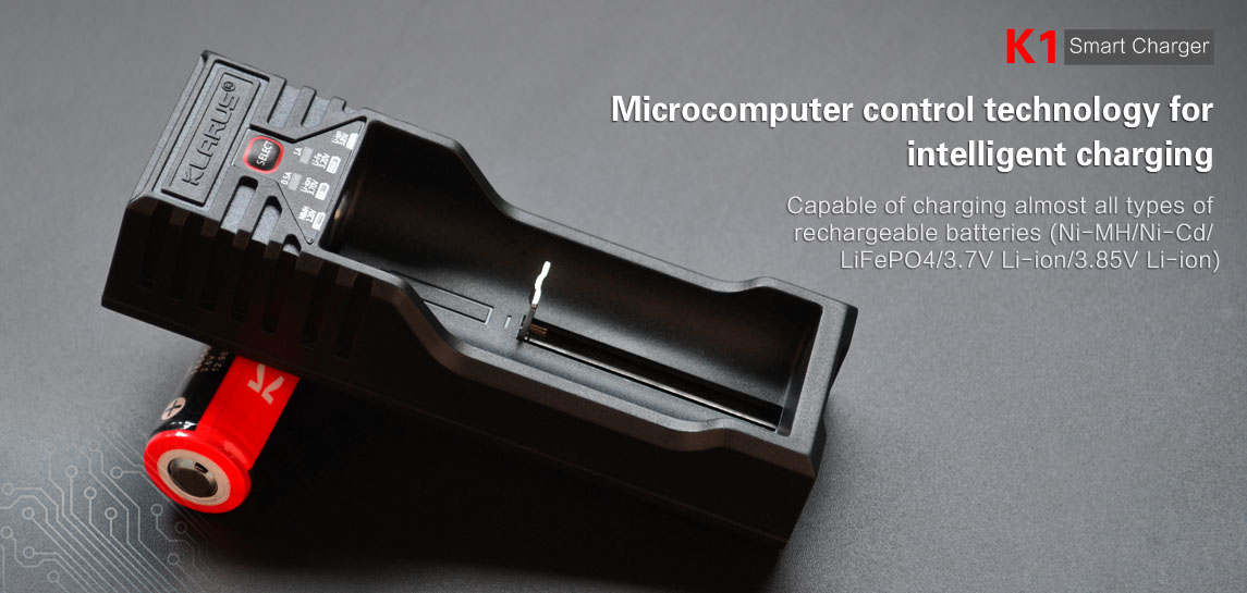 ΦΟΡΤΙΣΤΗΣ ΜΠΑΤΑΡΙΩΝ KLARUS K1