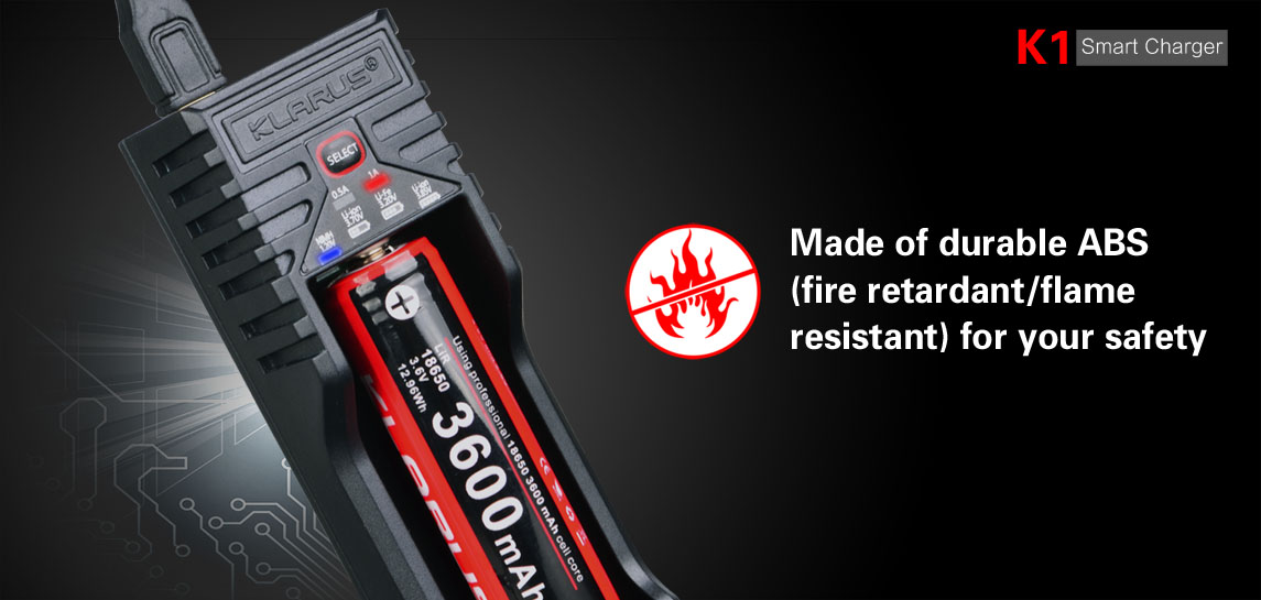 ΦΟΡΤΙΣΤΗΣ ΜΠΑΤΑΡΙΩΝ KLARUS K1