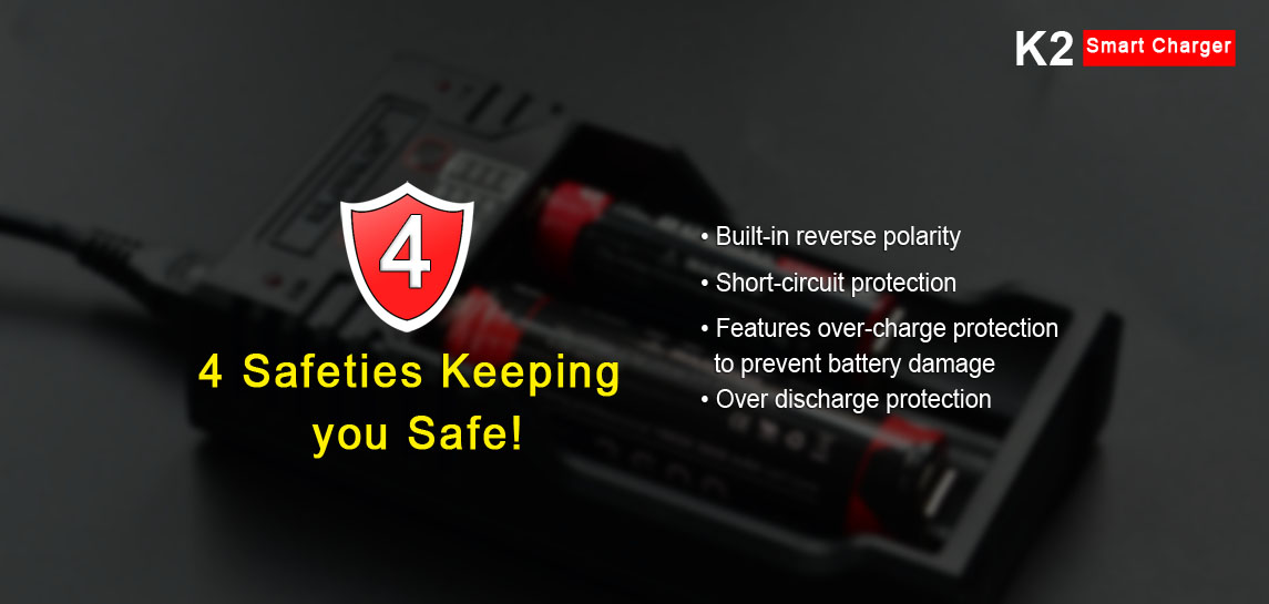 ΦΟΡΤΙΣΤΗΣ ΜΠΑΤΑΡΙΩΝ KLARUS K2