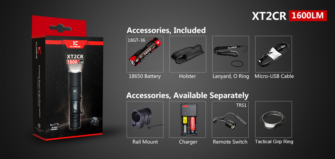 ΦΑΚΟΣ KLARUS XT2CR