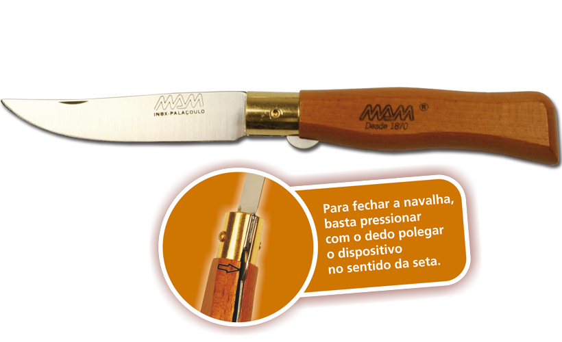 Σουγιάς MAM 2008 DARK WOOD 9cm